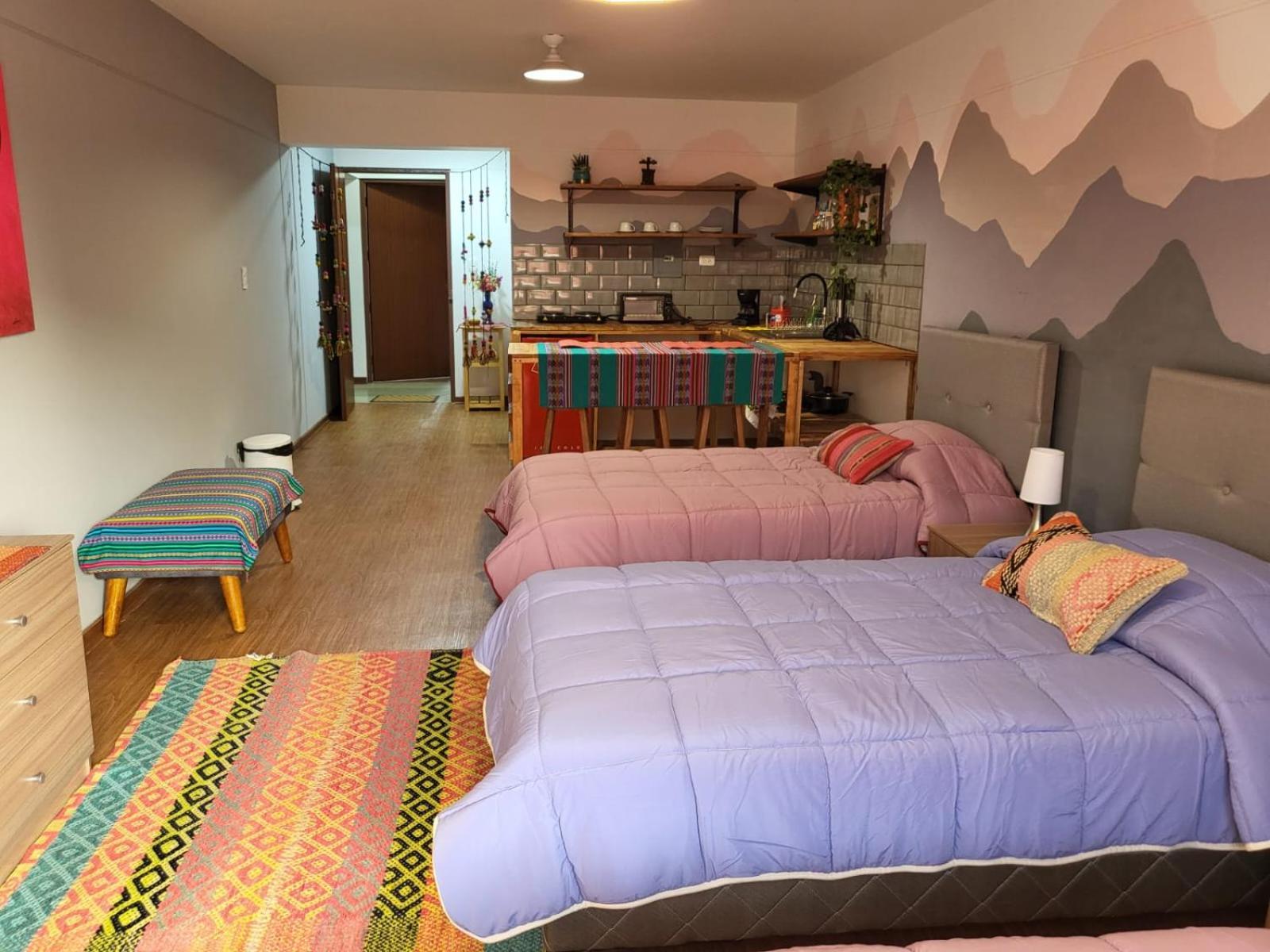 Alojamiento San Francisco Espaciosos Y Lindos Mini Apartamentos Lima Bagian luar foto